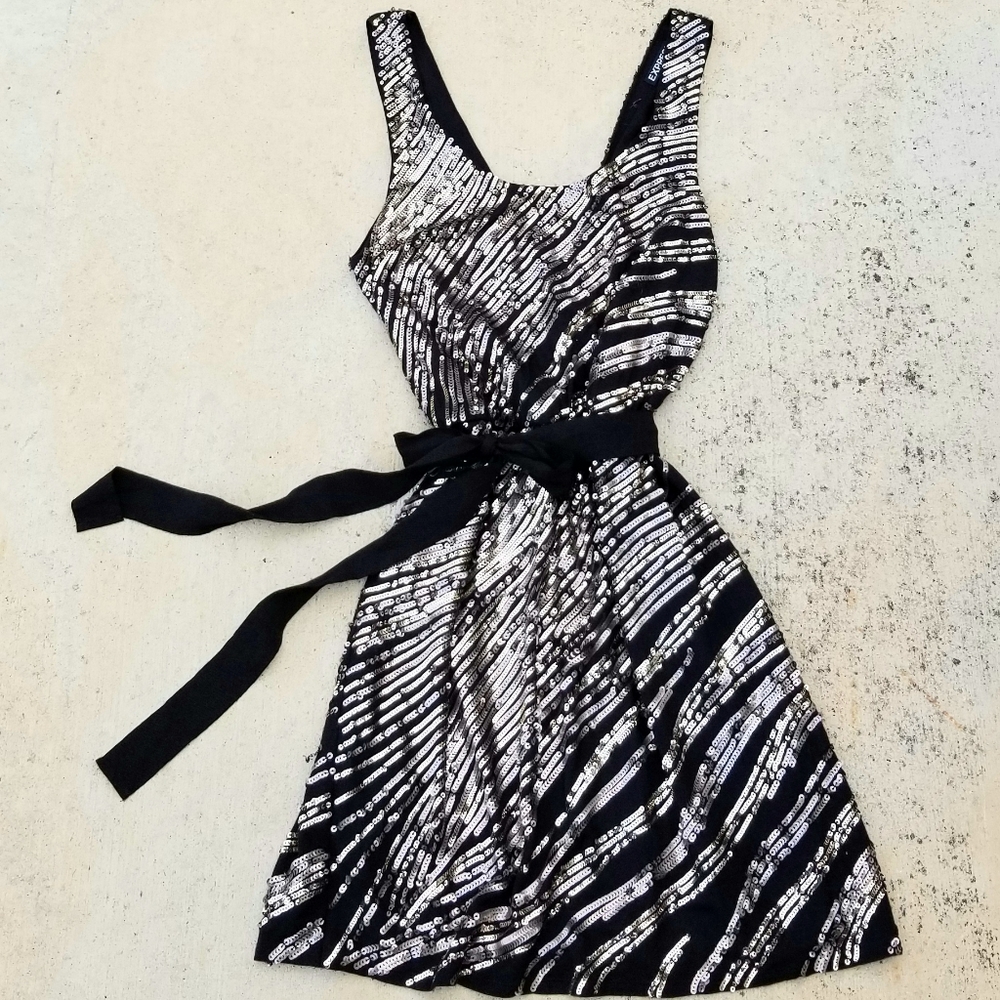 Express sequined dress